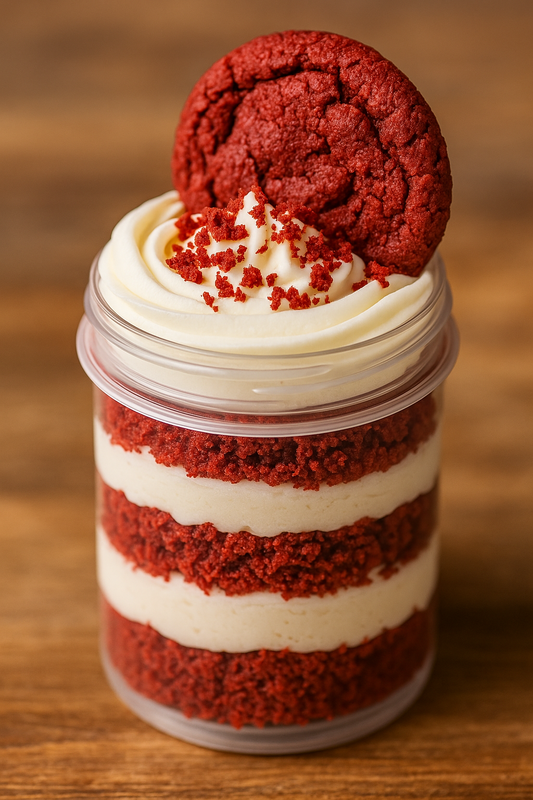 Red Velvet Cake-Jar