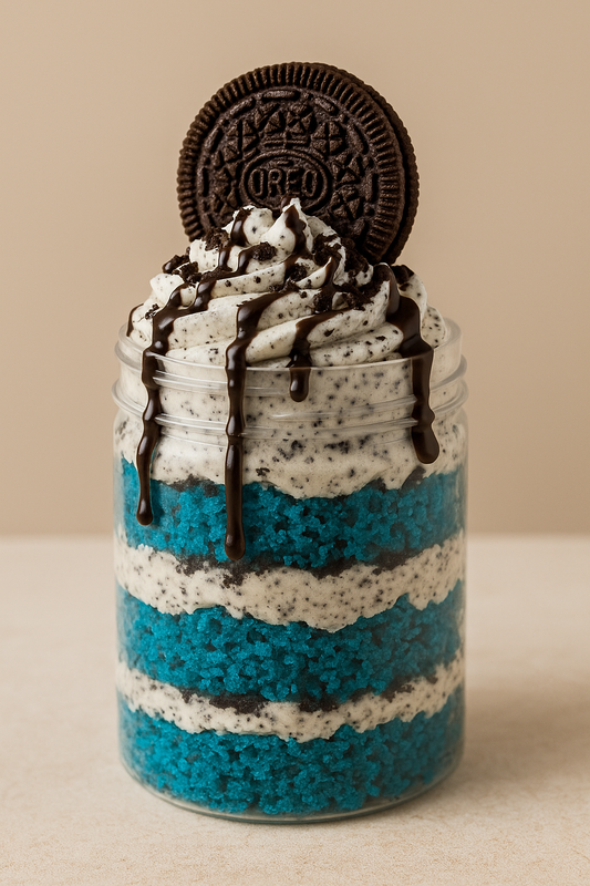 Cookie Monster Cake-Jar